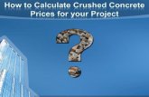 How to Calculate Crushed Concrete Prices for your Project?