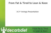 Low Carb - From Fat and Tired to Lean and Keen