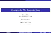 Memcachedb: The Complete Guide