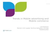 TradeDoubler 2011 - Trends in mobile advertising and mobile commerce