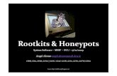 Rootkit&honeypot aalonso-dcu-dec09