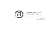 Selling in Japan: Best Practices for Different E-Commerce Platforms