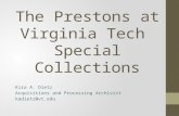 Prestons at Special Collections, May 2014