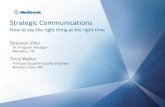 Strategic Communication: How to Say the Right Thing at the Right Time