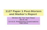 1127 paper 1 post mortem and marker’s report for prelim 2 examinations