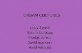 Urban cultures