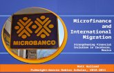 Presentación fulbright final microfinanzas y migración internacional
