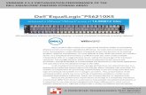 VMmark 2.5.2 virtualization performance of the Dell EqualLogic PS6210XS storage array