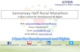 iCFDR Samanvay Rural Half Marathon