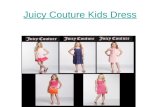 Juicy couture kids dress