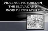 Violence in literature Slovakia