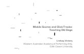 Mobile Scores and Click-tracks: teaching old dogs (2010) Lindsay Vickery