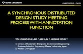 CAADRIA2014: A Synchronous Distributed Design Study Meeting Process with Annotation Function