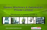 Vamtec Machines and Automation Private Limited Tamil Nadu India
