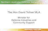 The Hon David William Tollner MLA - Keynote Ministerial Address