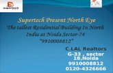 North eye pptSupertech Northeye@9910008816,Noida Sec-74,Tallest Residential Building in North India