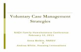 3.7 Voluntary Case Management Strategies
