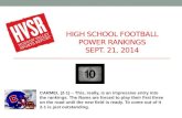 Football sept. 22 rankings