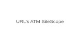 URL ATMSiteScope - Product Run