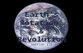2 1.1 earth's rotation & revolution