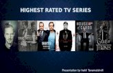 Highest rated tv series presentation by irakli tavamaishvili
