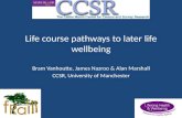 life course pathways to later life wellbeing