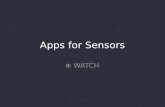 Apps for the Apple Watch Sensors