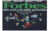 Herbert Allen & His Merry Dealmakers