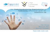 SISLink13 - 21/6 - ronde 1 - Hoe studentenrekrutering, alumnirelaties & fondsenwerving efficiënter wordt met salesforce.com - Tim Slijp (Vrije Universiteit Brussel), Remi Scholten
