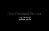 the Personal Project by Meg Cavanagh