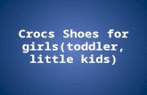Crocs shoes for girls(toddler, little kids)