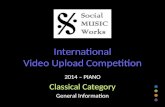 Social Music Works | International Video Upload Competition: CLASSICAL CATEGORY