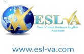 ESL VA Marketing Presentation