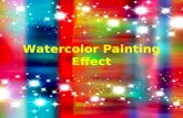 Watercolor Painting Effect