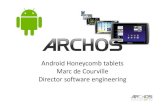 Personnalisation d'Android par Archos 26-10-2011 au PAUG