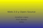 Web 2.0 y Open Source