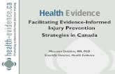Health Evidence: Facilitating Evidence-Informed Injury Prevention in Canada