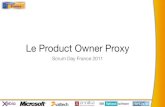Le Product Owner proxy, Bertrand Dour