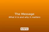 Kano - The Message