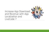 Increase App Downloads and Revenue with App Localization and LiveCode 7