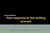 Peer response in the writing process   tesol greece, 2013