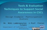 Tools and Evaluation Techniques to Support Social Awareness in CSCeL: The AVATAR - Lambropoulos Culwin