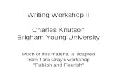 Writing Workshop 2