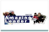 Amaze me, Leader 2011 English