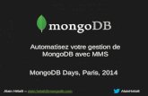 Automatisez votre gestion de MongoDB avec MMS