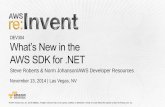 (DEV304) What’s New in the AWS SDK for .NET | AWS re:Invent 2014