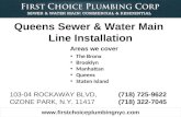 Queens Sewer & Water Main Line Installation