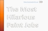 The Best  Run Down Of Hilarious Paint Jobs
