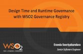 Design Time and Runtime Governance with WSO2 Governance Registry