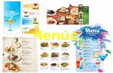 Menús - Ideas para el diseño de un menú